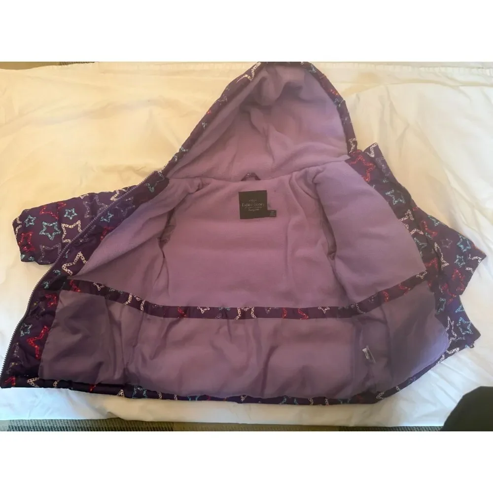 Infant Girls Size 18 months Heavy winter coat EUC